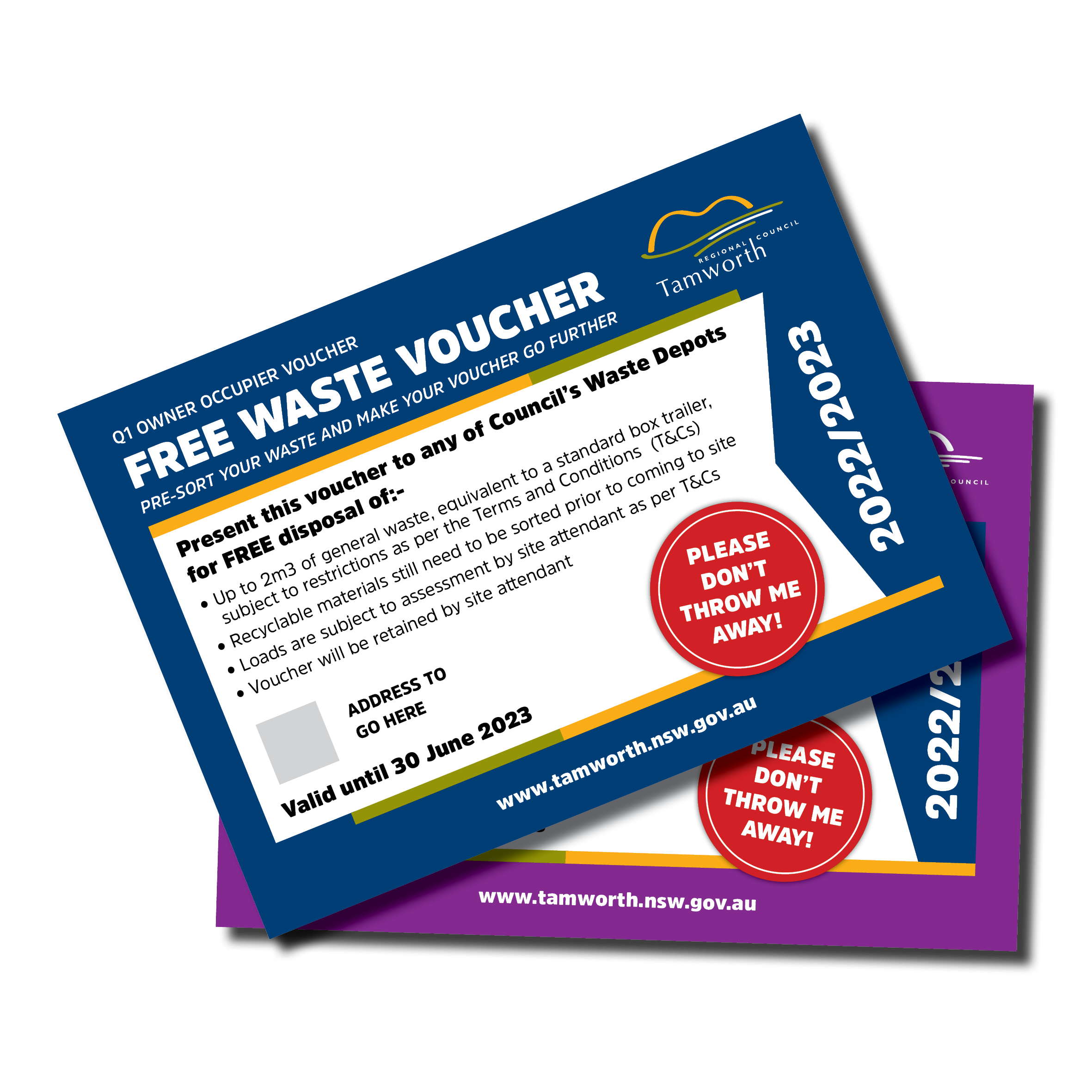 Waste Vouchers | Tamworth Regional Council